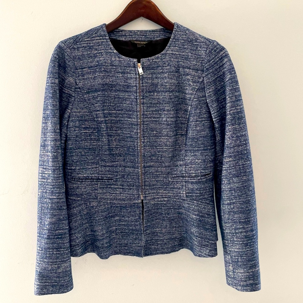Banana Republic Peplum Suit Jacket - Size 6